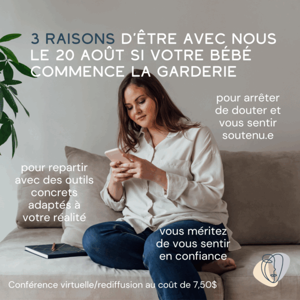 Conférence vivre sereinement les premières séparations