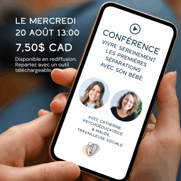 Conférence vivre sereinement les premières séparations – Image 2
